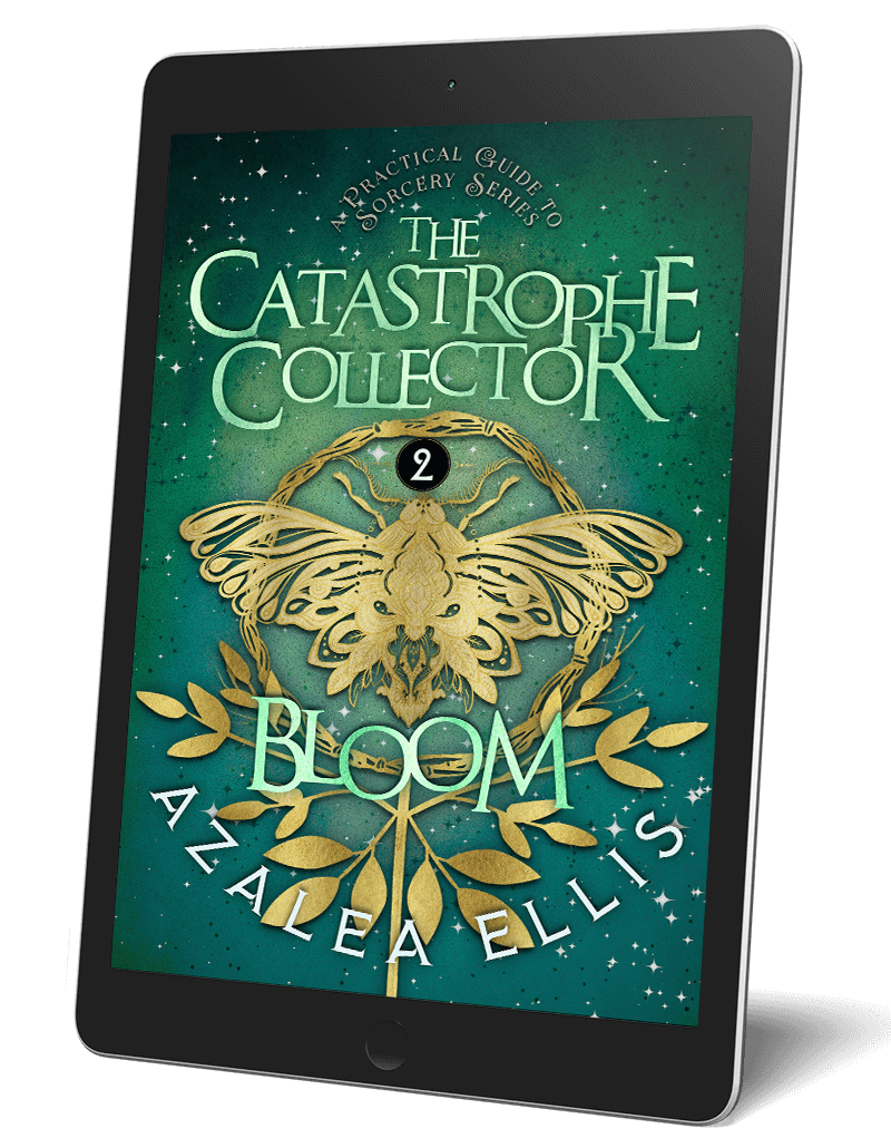 A tablet with the Bloom Ebook on it