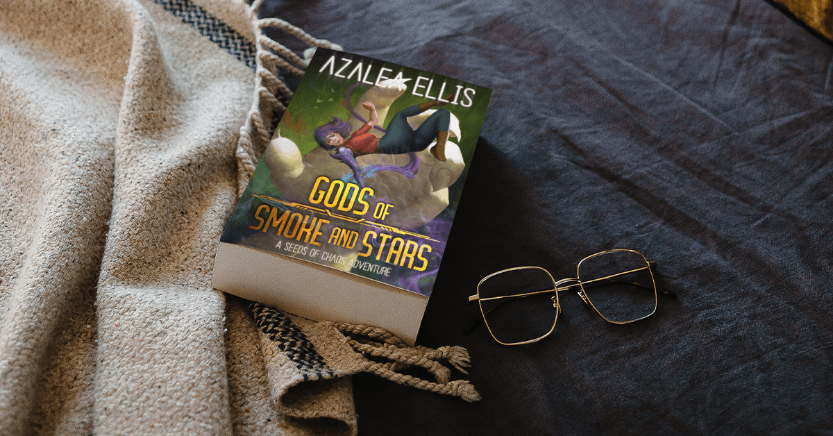 Cozy image of a Paperback of Gods of Smoke and Stars