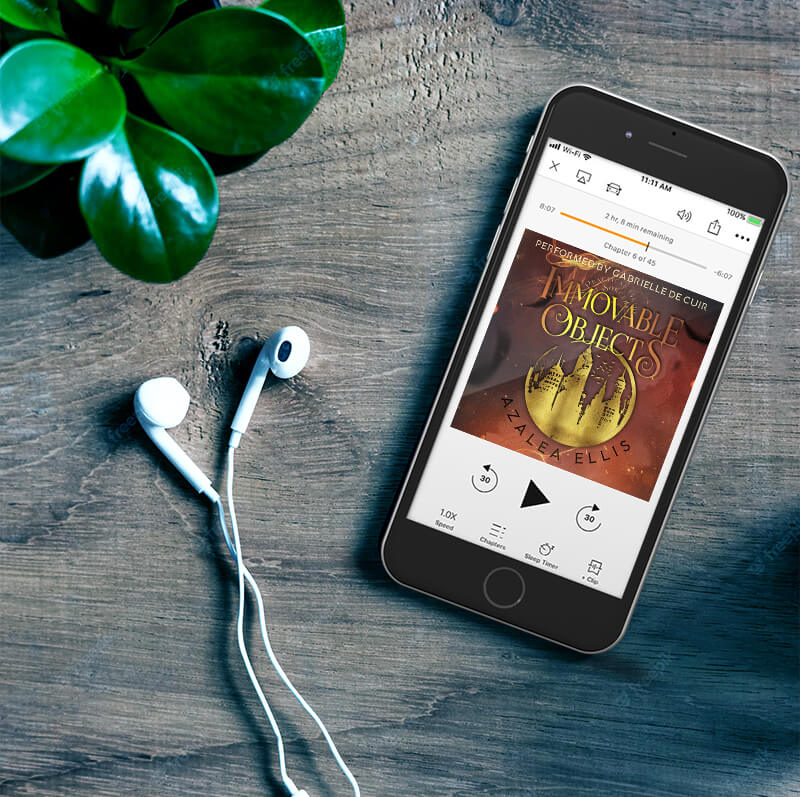 Phone with the Audiobook of Immovable Objects
