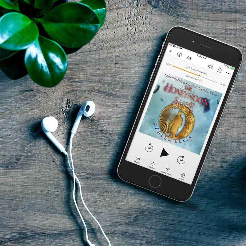 Phone with Audiobook of The Honeymoon Suite