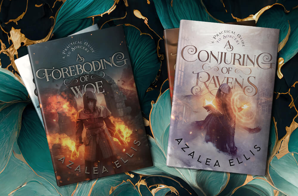 A Practical Guide to Sorcery Paperbacks 1-4 by Azalea Ellis